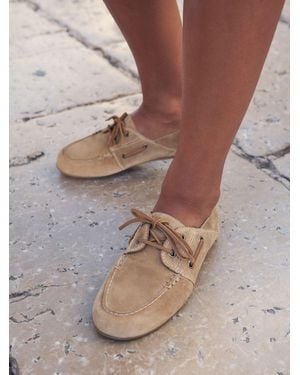 Russell & Bromley Somerford Loafers - Natural