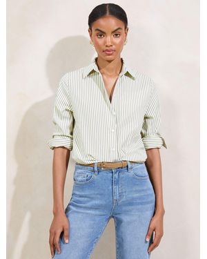 Lipsy Poplin Shirt - White