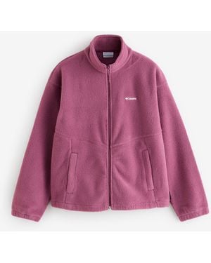 Columbia Timber Meadow Mtr Full Zip Fleece - Pink