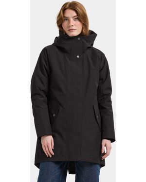 Didriksons Alana Waterproof Coat - Black