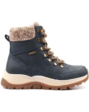 Lunar Kallie Waterproof Ankle Boots - Blue