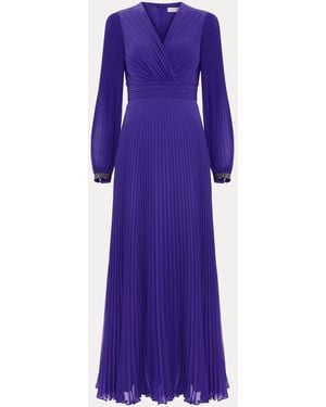 Phase Eight Petite Vila Beaded Dress - Lila
