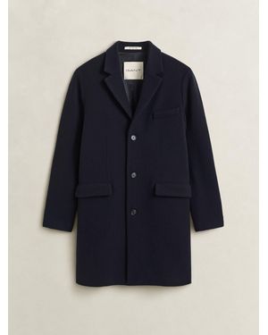 GANT Classic Wool Coat - Blue