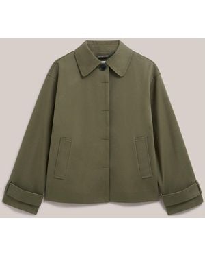 Hobbs Frida Shower Resistant Trench Coat - Green