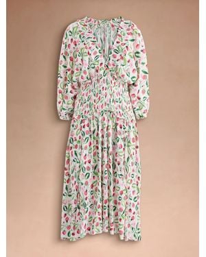 Cath Kidston Strawberry Garden Beach Dress - Natural