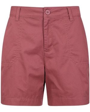 Mountain Warehouse Bayside 100% Cotton Shorts - Red