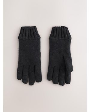 Next Thinsulate Knitted Gloves - Black