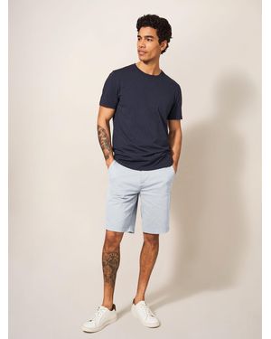 White Stuff Sutton Chino Shorts - Blau