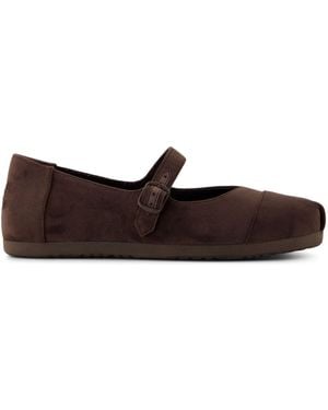TOMS Alpargata Mary Jane Shoes - Brown