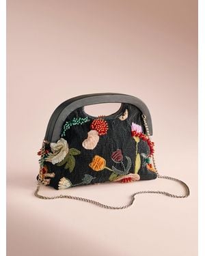 Ted Baker Embellished Beaded Bag - Pink