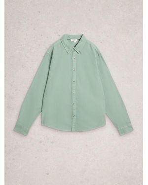 White Stuff Bruton Oxford Shirt - Green