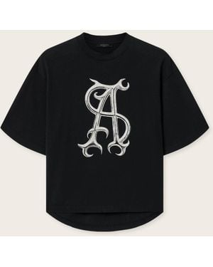 AllSaints Allsaints Reflex Amelie T-Shirt - Black