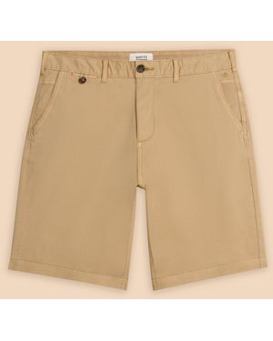 White Stuff Sutton Chino Shorts - Natur