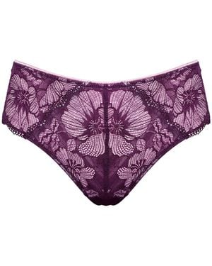 Pour Moi Brief Atelier Lace Panties - Purple