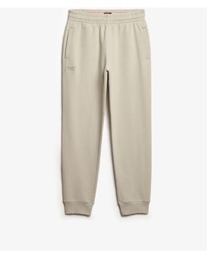 Superdry Essential Logo Half Brushed Sweatpants - Natural