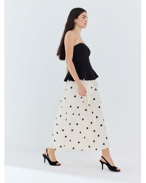 Next 2 In1 Bandeau Occasion Maxi Dress - White