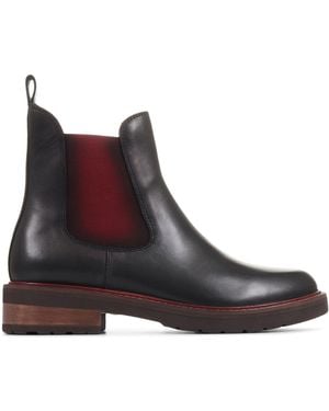 Jones Bootmaker Maddalena Leather Chelsea Boots - Purple