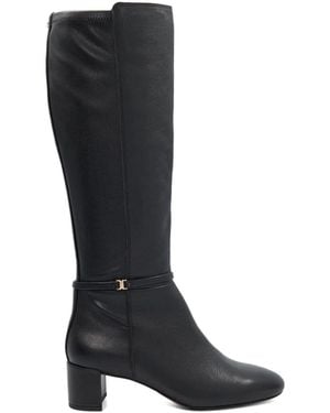 Dune Seoul Knee High Boots - Black