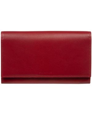 Pure Luxuries Mia Leather Purse - Red