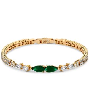 Jon Richard Armband Mit Tropfenförmigem Zirkonia Im Geschenkset - Mehrfarbig