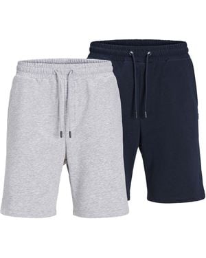 Jack & Jones Sweat Shorts 2 Pack - Blue