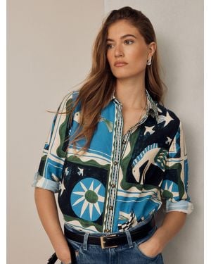 Next Long Sleeve Shirt - Blue