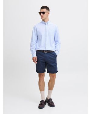 Jack & Jones Regular Fit Chino Shorts - Weiß