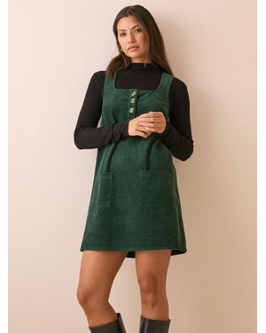 Nobody's Child Nobodys Child Lacey Cord Mini Dress - Green