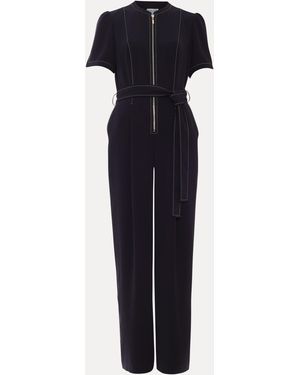 Phase Eight Petite Alix Jumpsuit - Blue