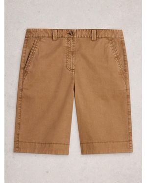 White Stuff Heidi Chino Shorts - Natural