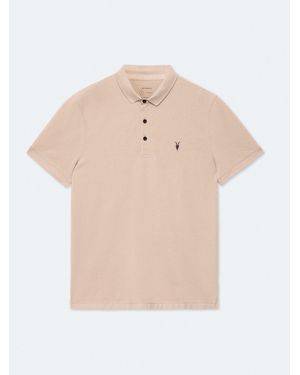 AllSaints Allsaints Reform Kurzärmeliges Polo-Shirt - Natur