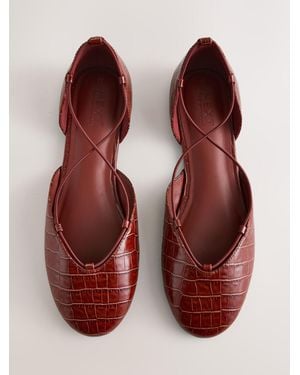 Next Forever Comfort Two Part Ghillie Flats - Rot