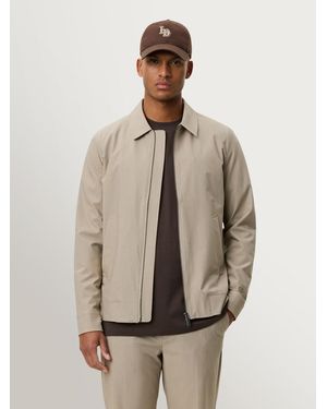 Les Deux Les Deux Como Coach Mini Check Jacket - Natural