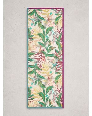 White Stuff Sophie Printed Scarf - Green