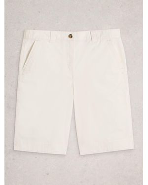 White Stuff Heidi Chino Shorts - Natural