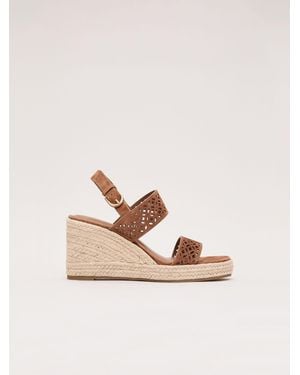 Phase Eight Wildleder-Espadrilles Schuhe - Natur