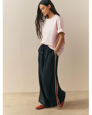 Nothing Ordinary 100% Linen Wide Leg Pants - Natural