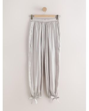 Next Balloon Leg Pants - Metallic