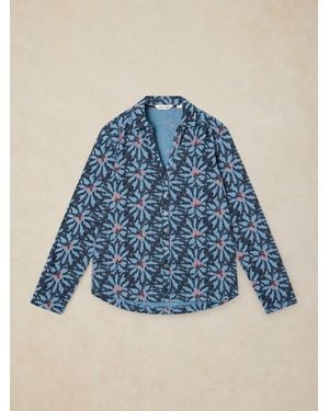 White Stuff Annie Jersey Shirt - Blue