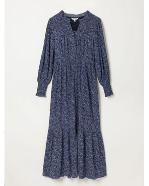 FatFace Fatface Isabella Petite Maxi Dress - Blue