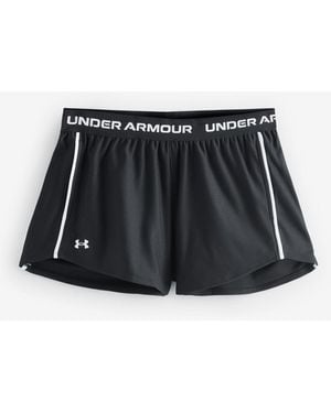 Under Armour Tech Play Up 2-In-1 Shorts - Black
