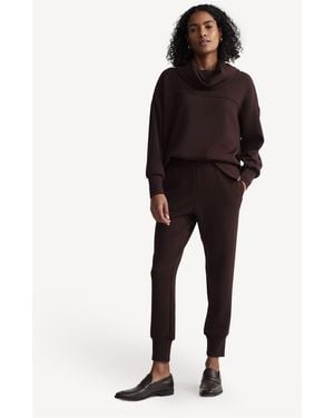 Varley Coffee Bean 25" The Slim Cuff Joggers - Brown