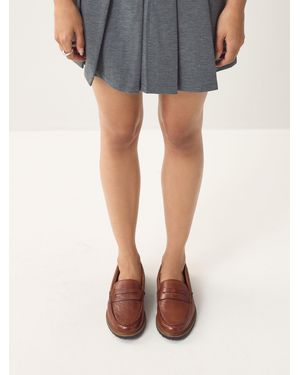 Hush Puppies Verity Leather Shoes - Blue