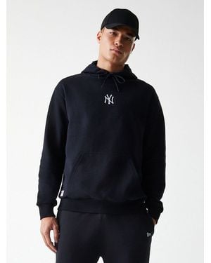 KTZ New York Yankee Logo Hoodie - Blue