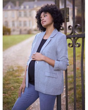 Seraphine Maternity Tailored Jacket - Multicolor