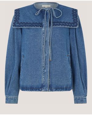 Monsoon Livvy Denim Jacket - Blue