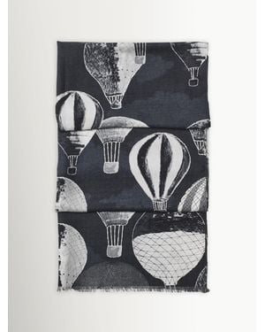 Aspinal of London Merino Scarf - Grey