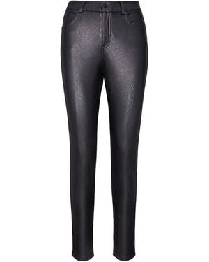 Commando 5 Pocket Faux Leather Pants - Gray