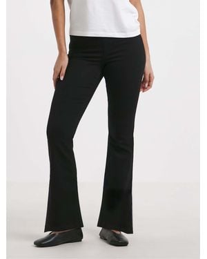 Simply Be Simply Be Stretch Flared Pull On Jeggings - Black