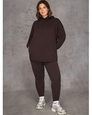 Live Unlimited Chocolate Relaxed Hoodie - Brown